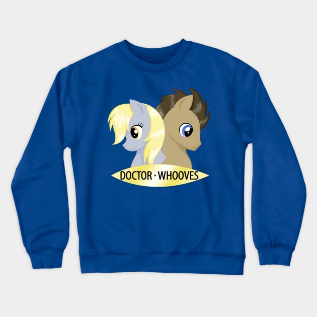 Doctor Whooves Crewneck Sweatshirt by schnln01